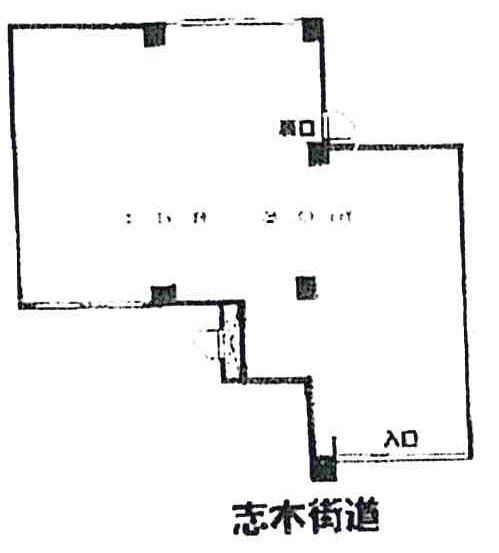 ライオンズマンション浦和県庁前ビル101 間取り図