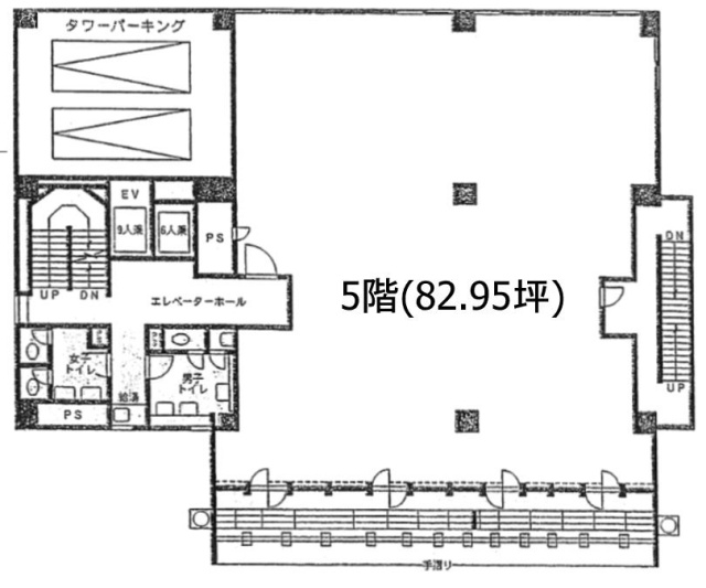 麻業会館5F 間取り図