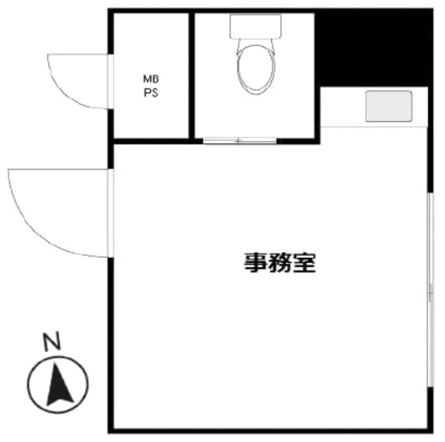 新宿永谷タウンプラザ513 間取り図