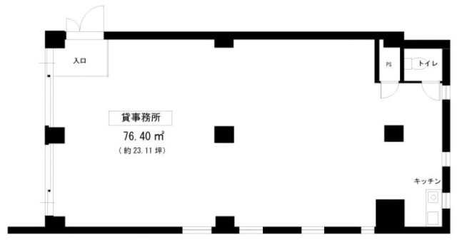 ジェイド小石川ビル101 間取り図