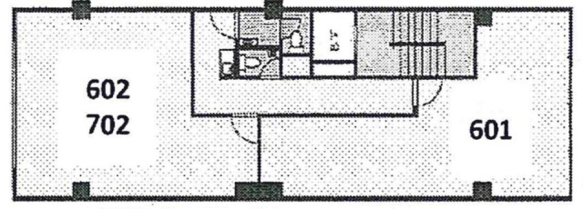 会計ビル602 間取り図
