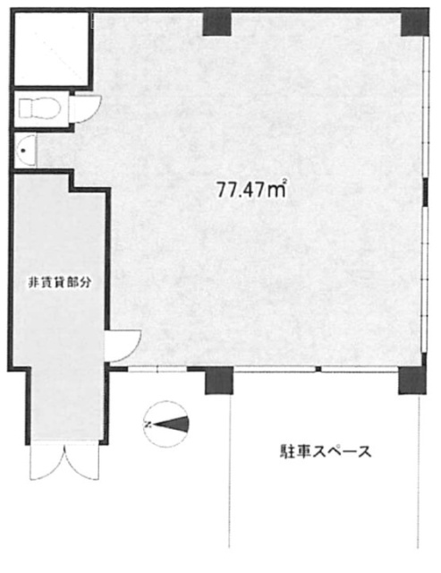 リーバンビル1F 間取り図