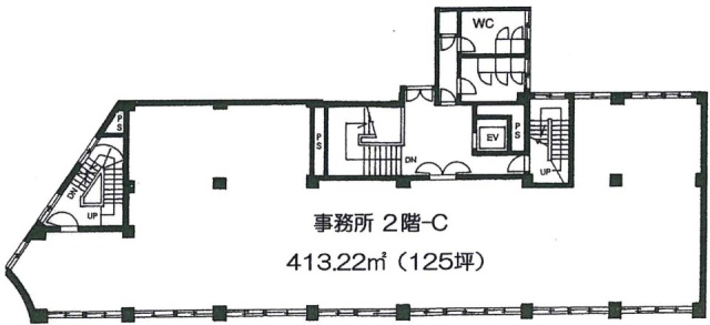 芹田ビルC 間取り図