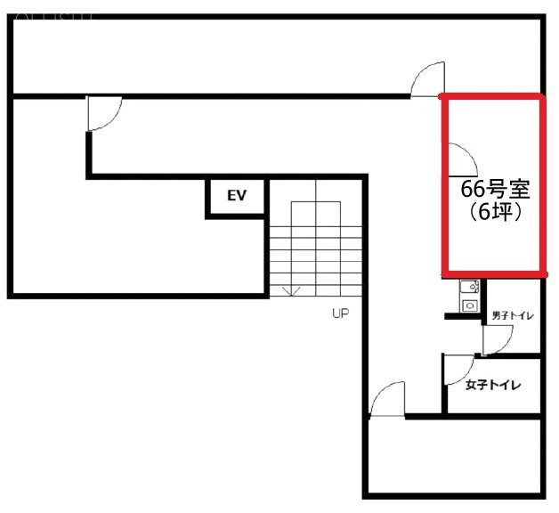 第3田中ビル66 間取り図