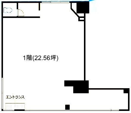 藤原ビル1F 間取り図