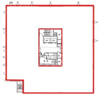 目黒山手通ビル8F 間取り図