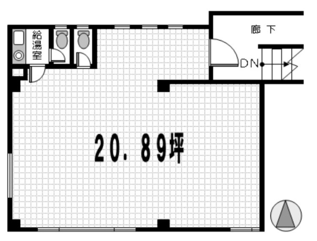 四谷F&Tビル202 間取り図