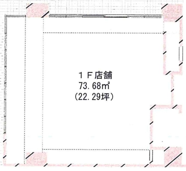 マストライフ入谷ビル1F 間取り図
