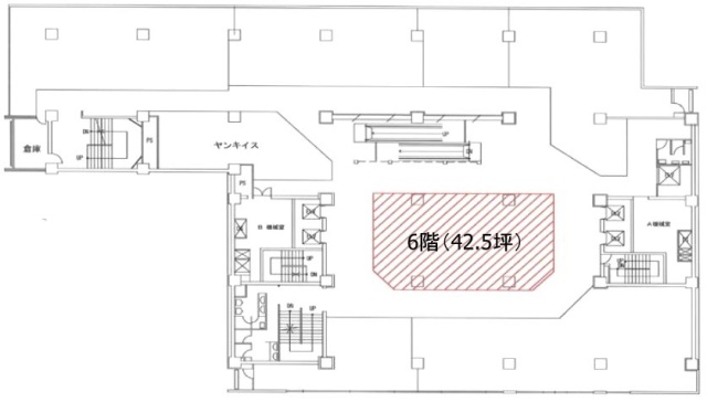 セルテビル6F 間取り図