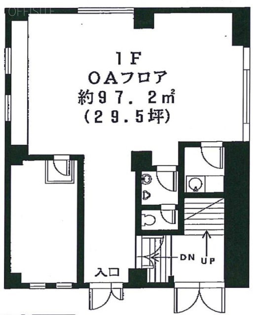 アネックス西新宿ビル1F 間取り図