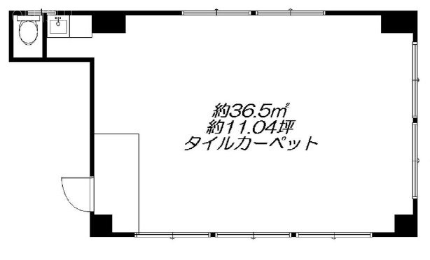 古澤ビル4F 間取り図