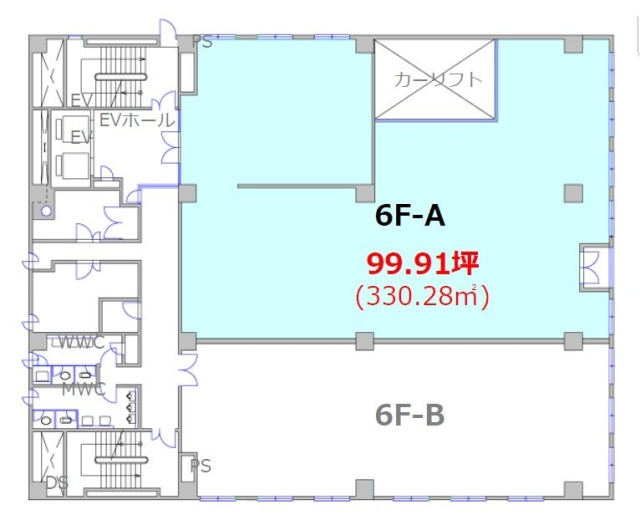 新横浜交通ビルA 間取り図