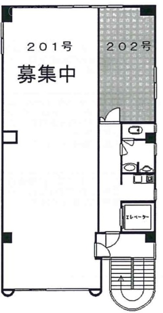 TS川越ビル201 間取り図