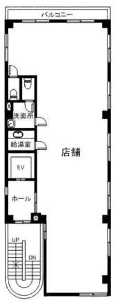 ラレーブ鶴見2F 間取り図