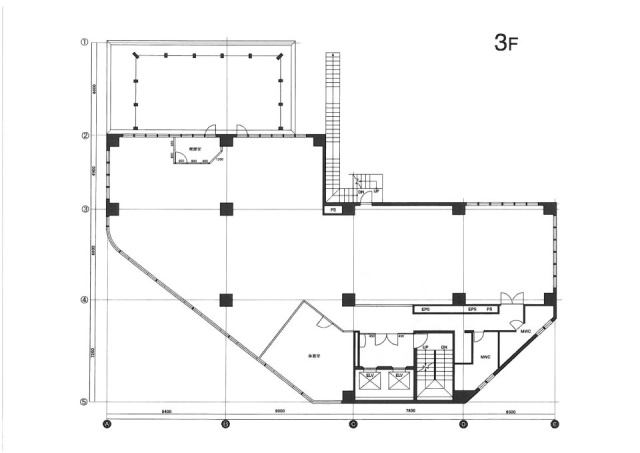 東京ファーストシティビル3F 間取り図