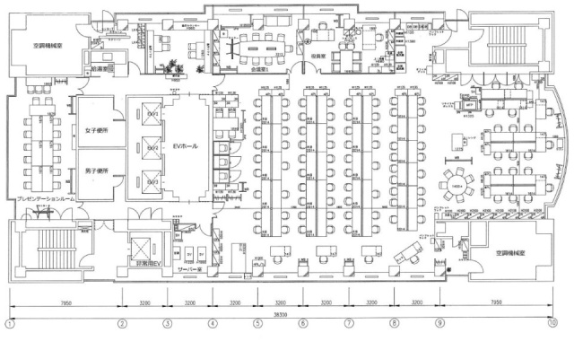 ニッセイ虎ノ門ビル13F 間取り図