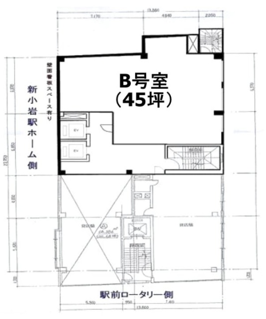 東栄ビルB 間取り図