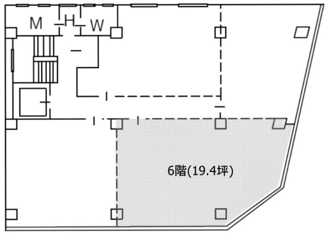 井門銀座一丁目ビル62 間取り図