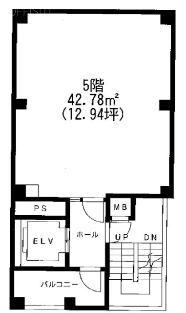 アドワンビル5F 間取り図