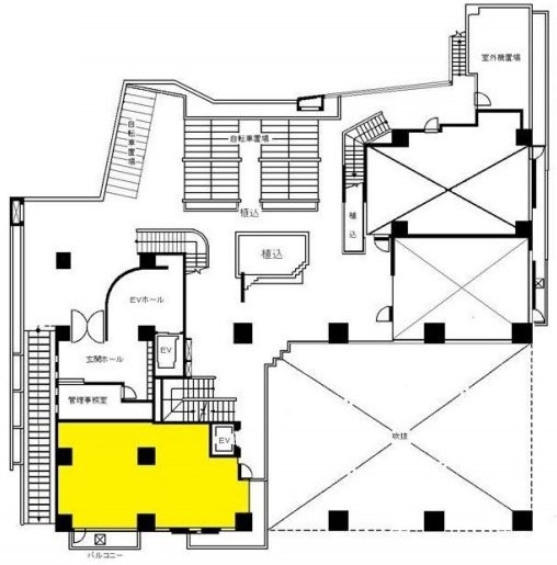 クレールマルシェ川口201 間取り図