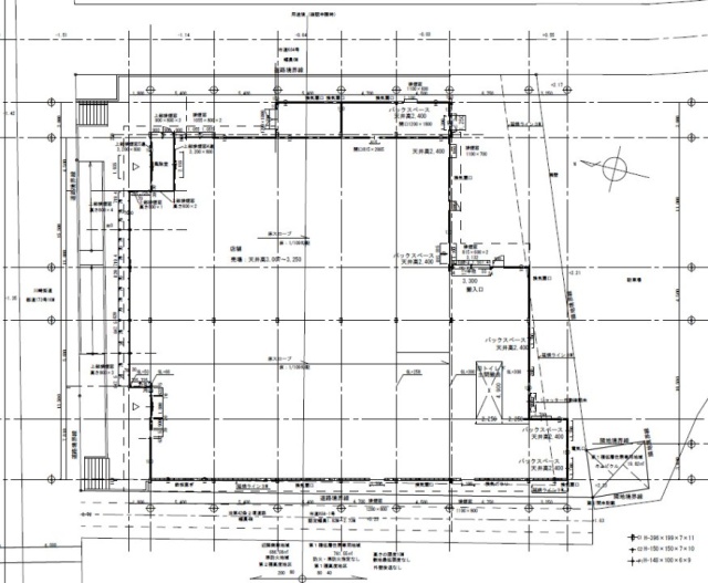 平山6丁目店舗ビル1F 間取り図