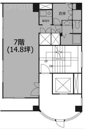 青山第一田中ビル7F 間取り図