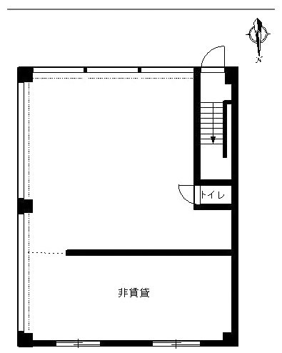 杉浦ビル1F 間取り図