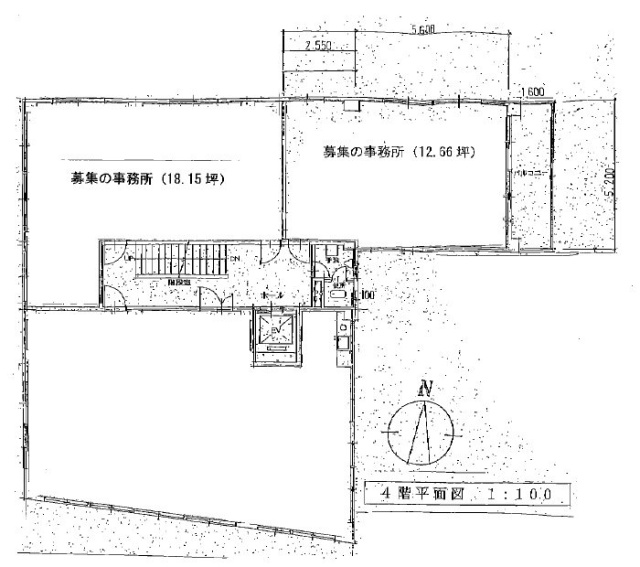 半蔵門ウッドフィールド4F 間取り図