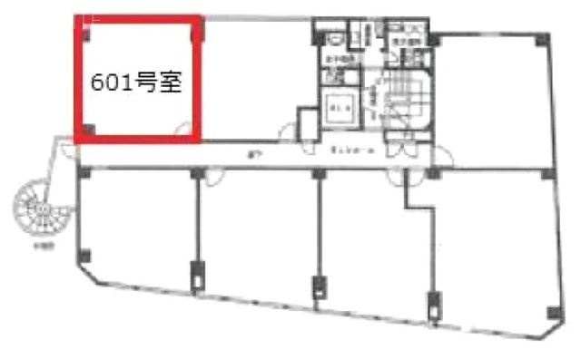 永田町法曹ビル601 間取り図