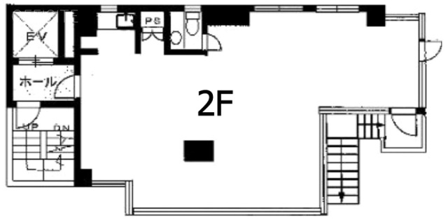 木村第2ビル2F 間取り図
