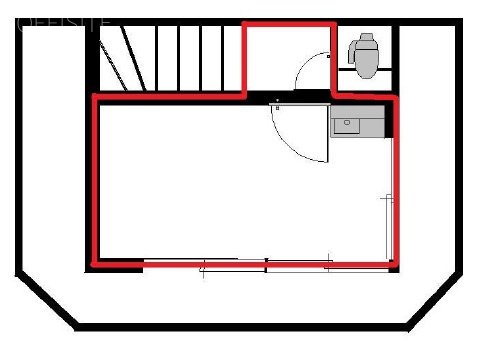 MARYSOLビル4F 間取り図