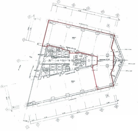 住友市ヶ谷ビル9F 間取り図