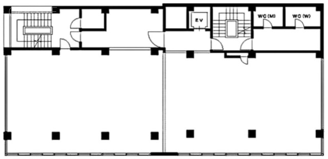 丸中ビル2F 間取り図