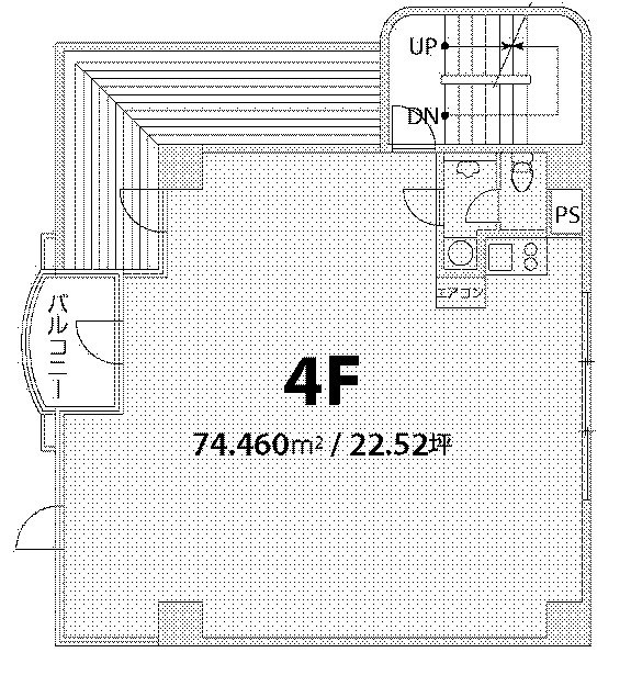 KHビル4F 間取り図