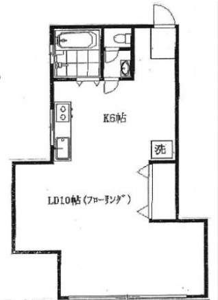 長者丸メゾン101 間取り図