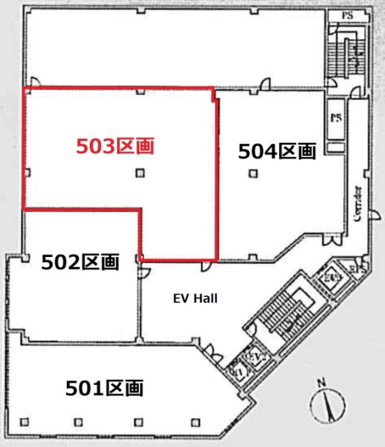 aune港北4F 間取り図