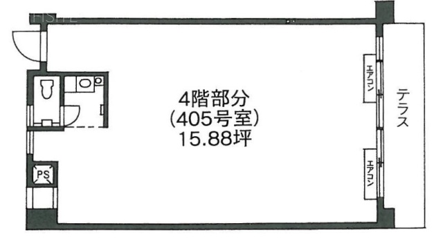 和光ビル405 間取り図