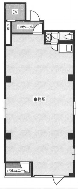 三榮ビル3F 間取り図