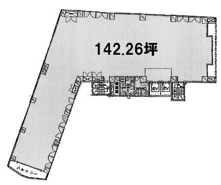 ACN田町ビル2F 間取り図