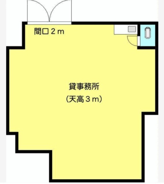 赤城ビル103 間取り図