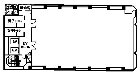 パシフィックマークス新横浜ビル7F 間取り図