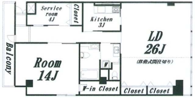 巌ビル3F 間取り図