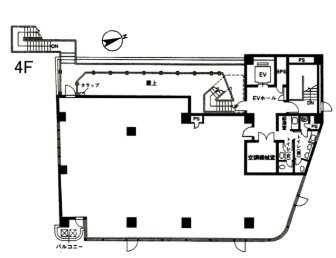 MYビル4F 間取り図