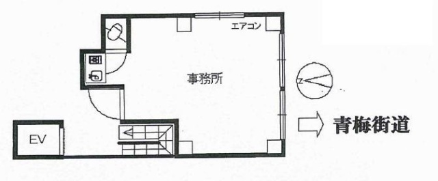 日本アタックビル201 間取り図