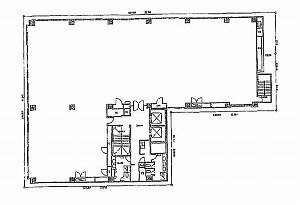友泉新宿御苑ビル8F 間取り図