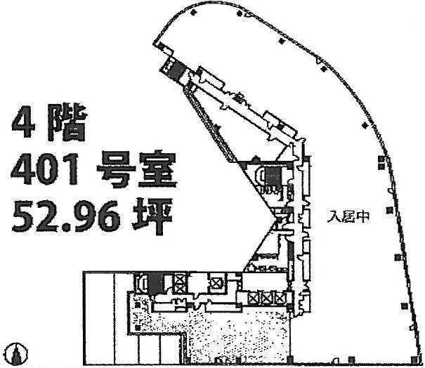 池袋パークビル401 間取り図