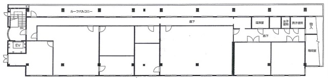 ユタカビル3F 間取り図