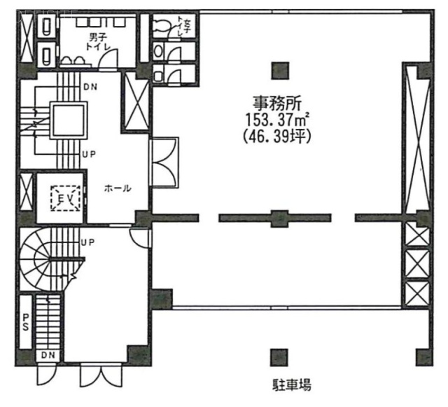 アミノ酸会館ビル1F 間取り図