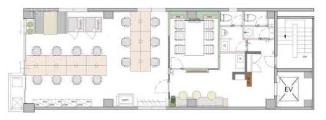梅崎ビル7F 間取り図