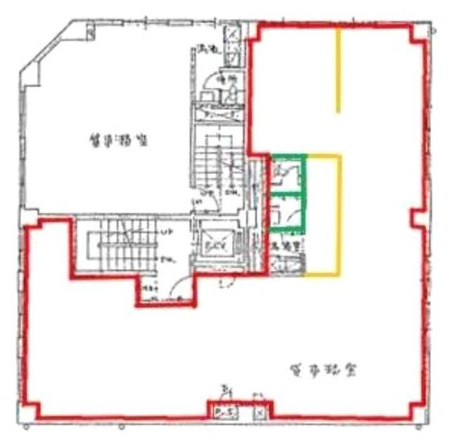 サカキビル3F 間取り図